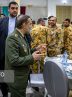 مراسم افطاری سربازان با حضور وزیر دفاع