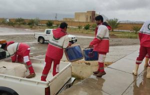 عملیات تیم مدیریت بحران تهران در امدادرسانی به سیل‌زدگان سیستان و بلوچستان